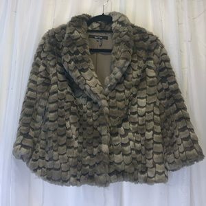 Nic + Zoe Faux Fur Coat